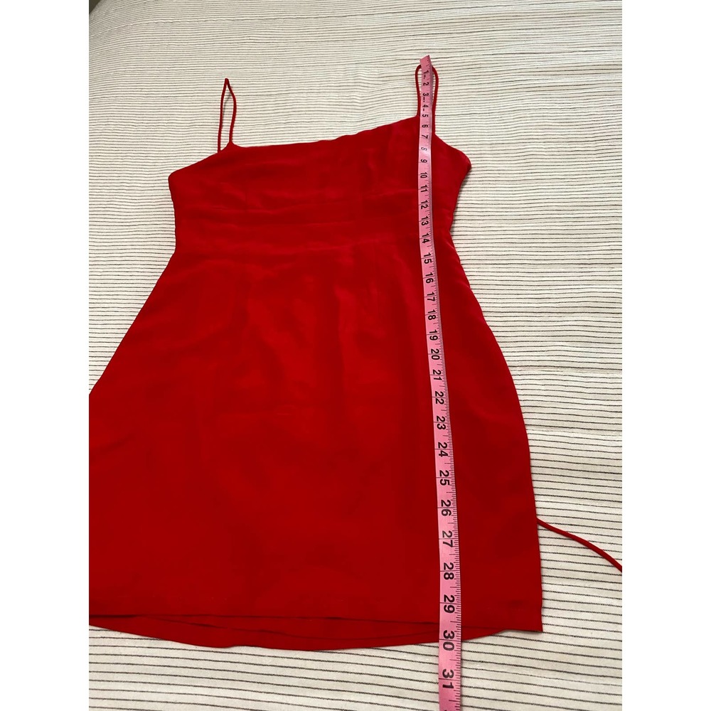 Revolve Superdown Dixie Backless Red Mini Dress S… - image 8